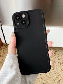 Vỏ điện thoại trơn tương thích với iPhone 11,IPhone 13,IPhone 14 Pro Max - màu đen - Xem 3