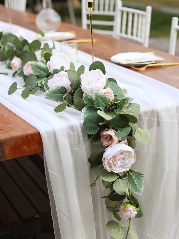 1pc 1.8M Artificial Peony Vine, Faux Silk DIY Decor Peony Bouquet For Wedding Centerpieces, Home Decoration,Fake Plants,Fall Decor,Room,Desk,Garden Decor,Room Decoration Stuff, Valentine Day, Gift Gifts Birthday Graduation