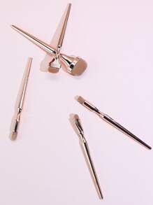 Juego de 5 pinceles de maquillaje de alta calidad en color oro rosa, incluye pincel para polvos faciales, pincel de arreglo, pincel para base en polvo, pinceles de maquillaje, juego de brochas, kit de brochas de maquillaje, juego de maquillaje completo, set de brochas de maquillaje, kit de maquillaje completo, set de brochas, set de brochas de maquillaje, set de regalo de maquillaje, set - Marrón Mocha - Ver 7