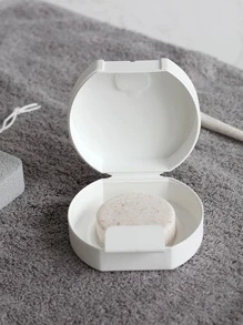 Travel Soap Storage Box - White - View 1