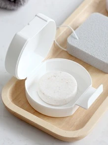 Travel Soap Storage Box - White - View 2