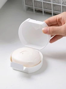 Travel Soap Storage Box - White - View 4