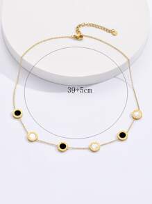Dây chuyền Trang trí tròn - Vàng - Xem 3
