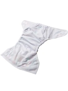 5pcs Random Baby Flower Pattern Cloth Diaperbaby Shower Family Decorations Gifts
