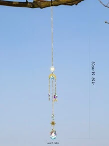 1pc Bảo vệ thực vật Treo pha lê - Vàng - Xem 4