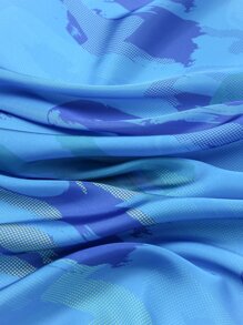 1 pieza Bandana gráfica para exteriores, pañuelo cuadrado para protección solar al aire libre y viajes, ideal como bandana para el cabello o para la cabeza para dar un toque a tu look - Multicolor - Ver 5