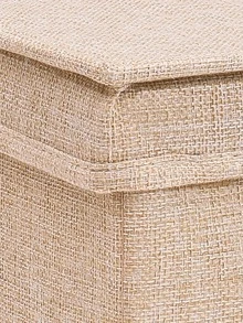 1入組可折疊衣服收納盒 - 米色 - 查看 3