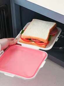 Hộp bánh sandwich màu ngẫu nhiên 1pc - Nhiều màu - Xem 2