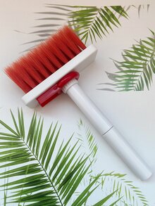 Car Air Outlet Cleaning Brush - Red and White - View 7