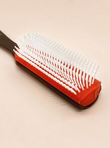 1pc Simple Hair Brush Comb - Coffee Brown - View 4