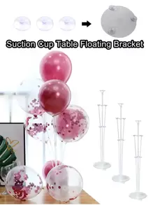 1set Plain Balloon Holder Stick - Clear - View 3