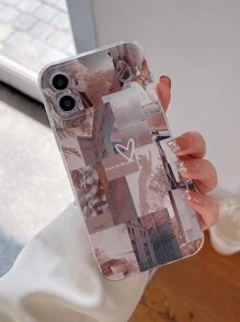 Aesthetic Collage Phone Case - Multicolor - View 3