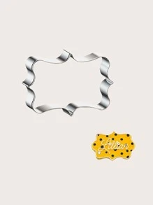 1pc Geometric Design Cookie Cutter