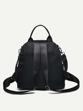 簡約經典背包，帶小袋書包，適合畢業生、青少年女孩、新生、大二、大三和高中、大學和高中，非常適合戶外、旅行和返校