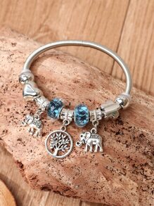 Trang trí trái tim & Vòng tay quyến rũ voi - Nhiều màu - Xem 2