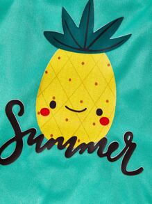 PETSIN Pineapple Print Pet Tank - Multicolor - View 7