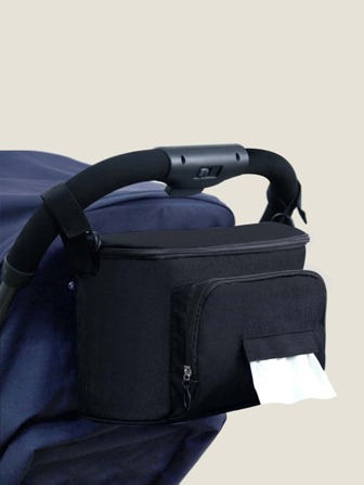 1pc Baby Stroller Hanging Bag Shoulder Mommy Bag