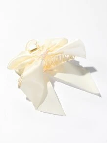 蝴蝶結裝飾髮卡，優雅時尚