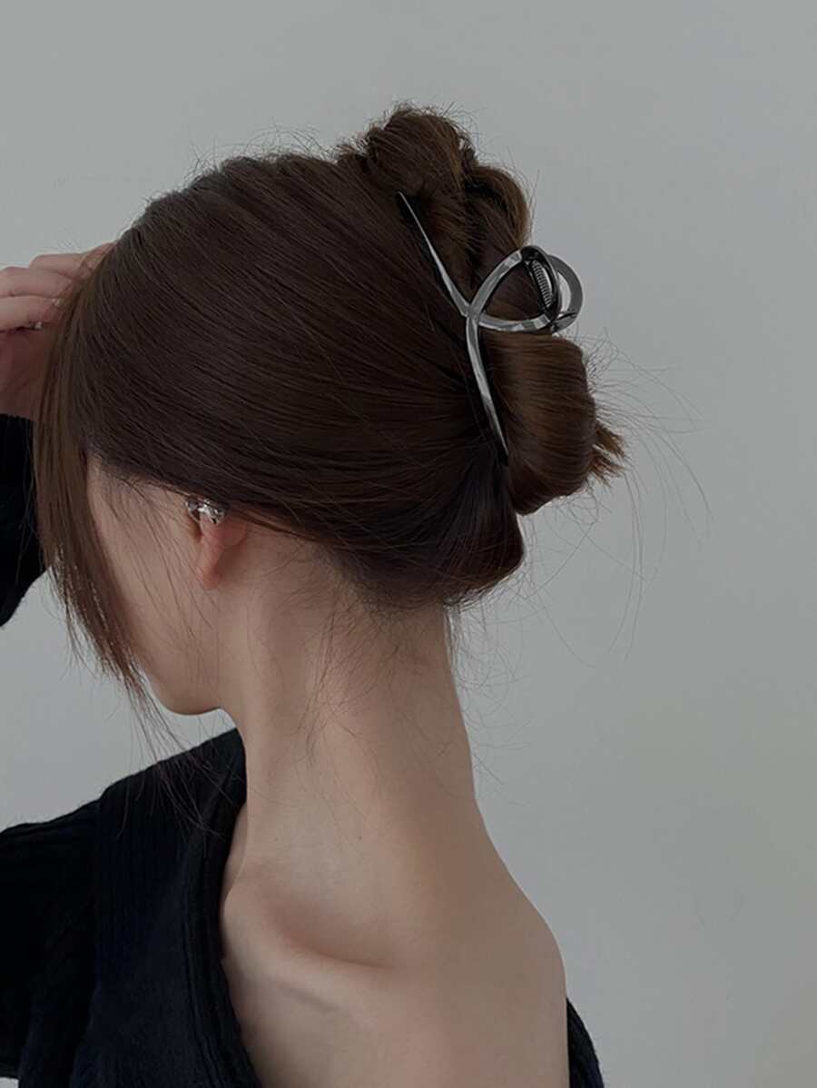 Minimalist Hair Claw For Daily Use For Girls Hairstyles Casual Claw Clips Hair Clips Hair Jaw Clip Hair Clamps Hair Clutch Hair Catcher Clip, School Stuff, College Fall Winter Hair Accessories For Women For Vacation Outfits Woman