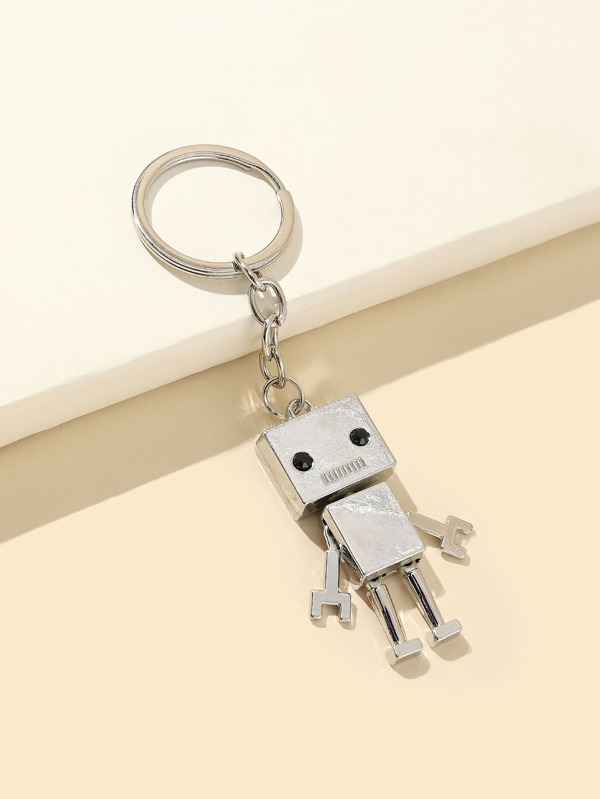 Robot Charm Keychain SHEIN UK