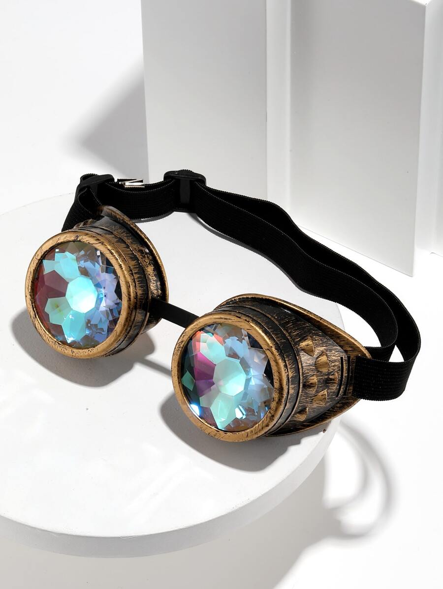 Vintage Men Telescope Design Fashion Glasses