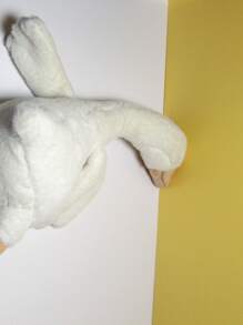 Goose Design Pet Plush Toy For Dog And Cat For Interaction - Multicolor - View 7