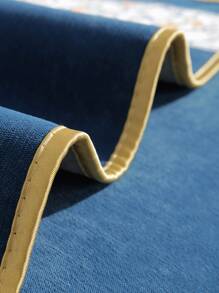 1pc Chenille Blue-and-white Porcelain Sofa Cushion - Blue - View 3