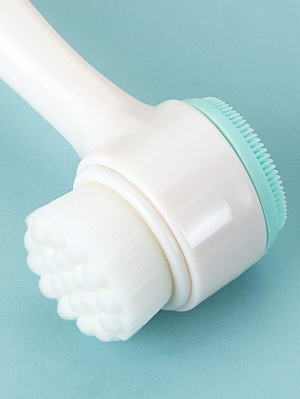 1pc Double Head Face Cleansing Brush SHEIN USA