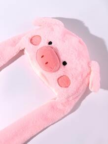 Animal Design Hat - Pink - View 2