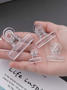 4入組透明裝訂夾