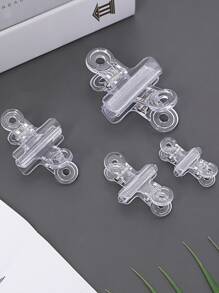 4入組透明裝訂夾