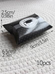 10pcs Graduation Party Gift Box - Black and White - View 4
