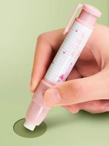 1入組卡通圖案隨機推橡皮筆