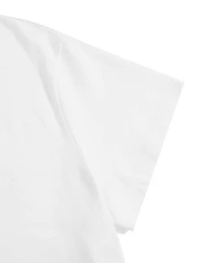 Guai Guai 字母任務圖案T恤 - 白色 - 查看 5