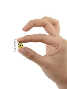 20 piezas Objeto decorativo en forma de abeja - Multicolor - Ver 3