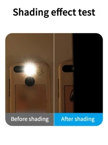 1pc Magnetic Car Side Window Sun Shade, Car Sun Shade - Black - View 4