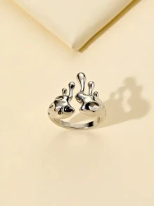 Kết cấu vòng kim loại - Bạc - Xem 3