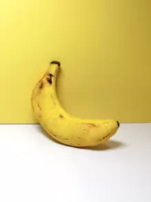 Banana Design Pet Sound Toy - Yellow - View 1