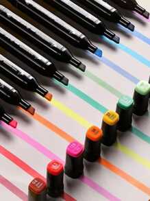 双头马克笔套装 - 彩色 - 查看 2