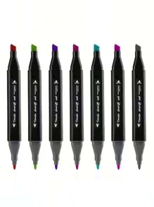 48pcs Mixed Color Marker Pen - Multicolor - View 3