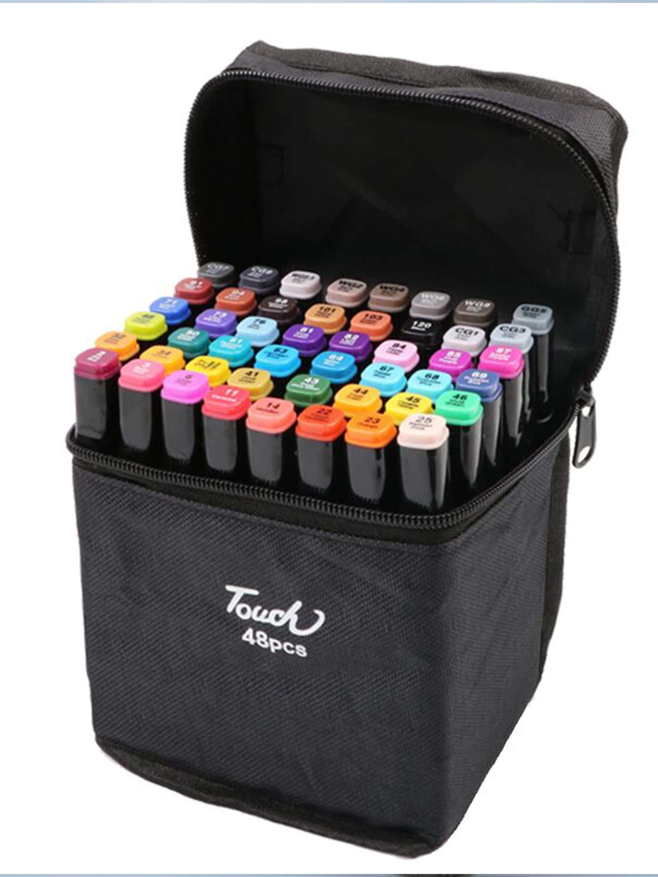48pcs Mixed Color Marker Pen - Multicolor - View 1