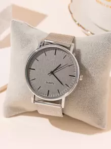 Reloj de cuarzo de puntero redondo simple como regalo para estudiantes que regresan a la escuela