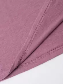 INAWLY Heart Print Tee Graphic Tees Women Tops