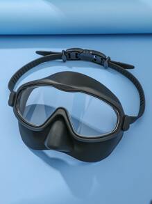 Silicone Swimming Goggles, Beach Essentials, Beach Accessories, Pool Float - Black - View 1