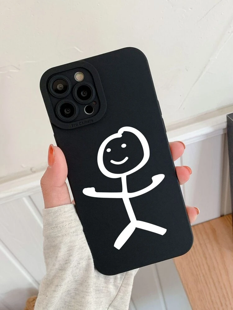 Funny Stick Figure Design Phone Case,International Version, Not The Domestic Version