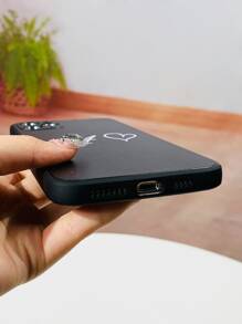 Coque de téléphone portable à lettres