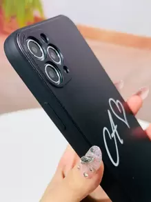 Coque de téléphone portable à lettres