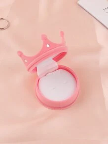 1入組王冠形狀戒指盒 - 淺粉色 - 查看 6