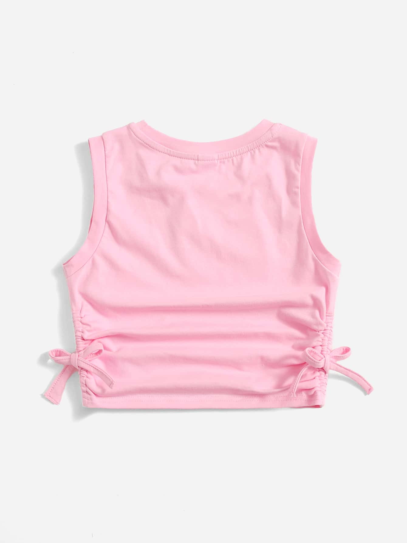 SHEIN Tween Girl Ruched Knot Side Tank Top for Sale Australia New
