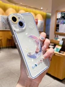 1 ốp lưng điện thoại TPU bảo vệ camera, tương thích với iPhone 7 8 Plus X XR Xsmax 11 12 13 14 Pro Promax, 15, 15 Pro, 15 Plus, 15 Pro Max, tương thích với Samsung A03s 12 13 21s 22 32 33 50 51 52 53 71 72 73 S20fe 21 22 Plus Ultra, tương thích với Redmi 9 10 Note9 10 11 12 Pro, tương thích với iPhone 15/15 Plus/15 Pro/15 Pro Max. - Trong sáng - Xem 3